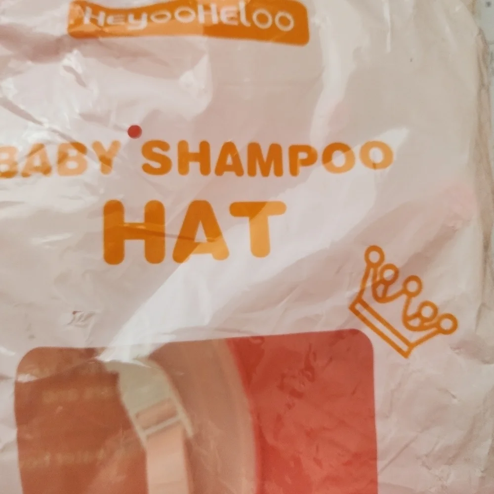 Baby Hair Cap Crown Shaped Ear & Eye Protection NWOT